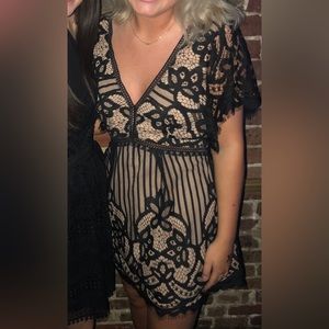 Tobi Lace Mini Dress